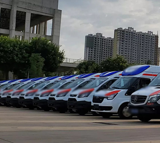 沙洋县服务车队展示